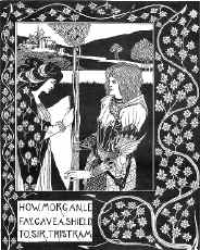 Иллюстрации к книге Т.Мэлори «Смерть короля Артура». 1893–1894.