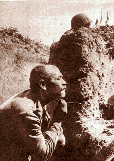 «Первый день последнего наступления». Фото А.Устинова.