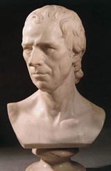 Лоренс Стерн. Бюст работы Джозефа Ноллекенса (1737–1823).