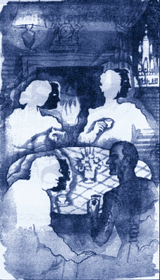 Иллюстрация Г.Н. Бойко и И.Н. Шалито к «Марсианским хроникам».