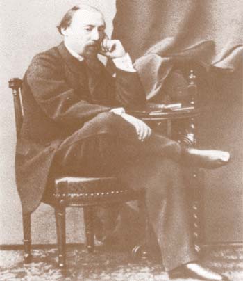 Н.А.Некрасов. Фотография Деньера. 1864 г.