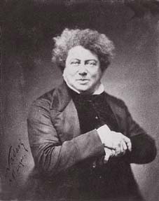 Александр Дюма. Фотография Надара. 1855 г.