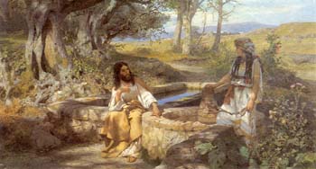Г.И. Семирадский. Христос и самаритянка. 1890 г.