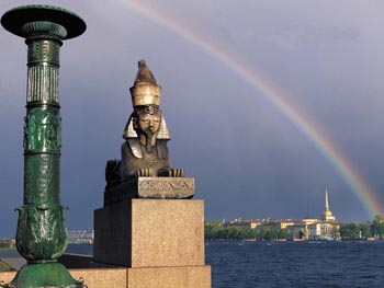 Петербургский сфинкс (фото взято с сайта www.baltprint.ru