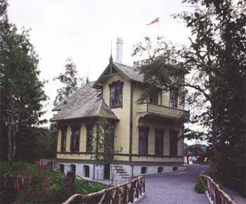 Дом Грига в Трольдхаугене (Troldhaugen)